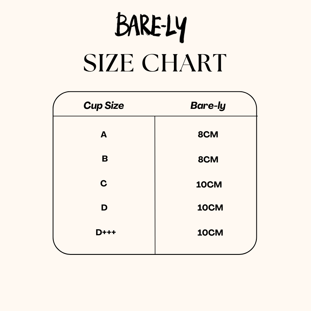 Adhesive Barely Nipple Covers