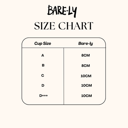 Non-Adhesive Barely Nipple Covers